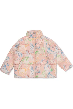 Stella McCartney Horse-print puffer jacket