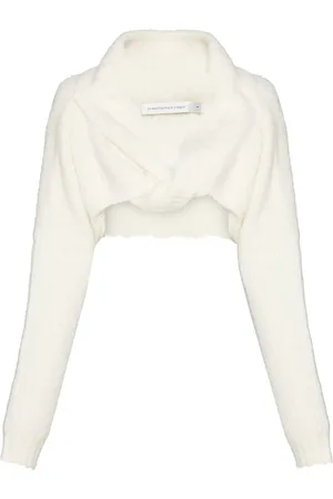 CHRISTOPHER ESBER Boucl?? shrug jumper