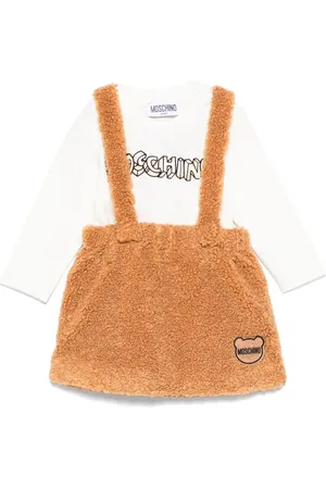 Moschino Logo-patch skirt set