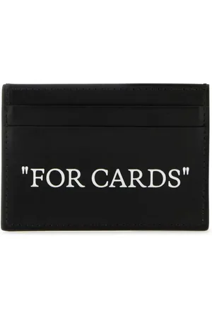 OFF-WHITE QUOTE CARD CASE