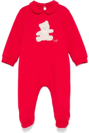 Il gufo Bear-appliqué pajamas