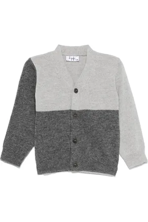 Il gufo Two-tone cardigan