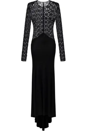 Elisabetta Franchi Embroidered tulle dress