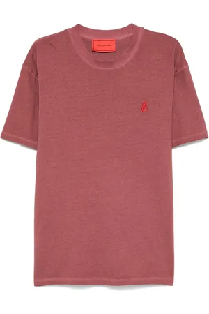 Vision Of Super Embroidered flame T-shirt