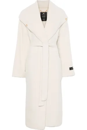 Elisabetta Franchi Knitted wrap coat
