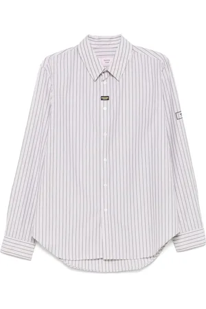 MARTINE ROSE Logo-embroidered shirt