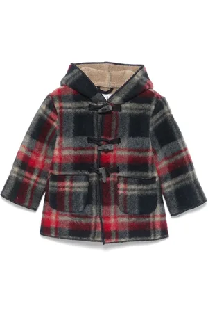 Il gufo Check-pattern coat