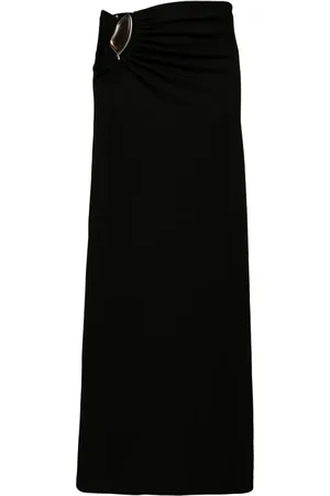CHRISTOPHER ESBER Moodstone ruhed skirt
