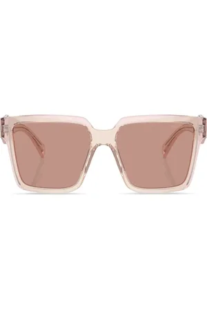 Prada Square-frame tinted sunglasses