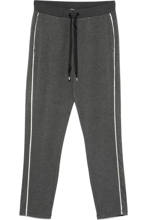 Liu Jo Crystal-embellished track pants