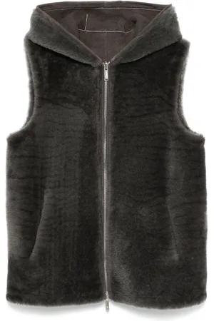 ELEVENTY Fur gilet