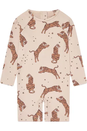 Konges Sløjd Graphic-print swimsuit