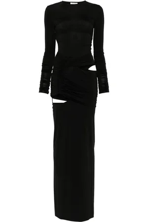 Nensi Dojaka Cut-out detailed maxi dress