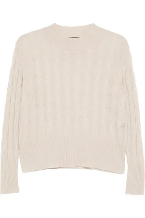 LORENA ANTONIAZZI Cable-knit sweater