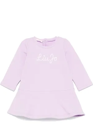 Liu Jo Logo-embroidered dress