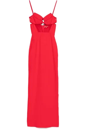 Nensi Dojaka Cut-out detailed maxi dress