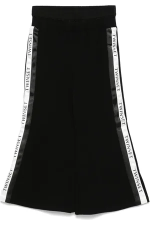 Twin-Set Logo-trim track pants