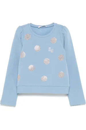 Liu Jo Crystal-embellished polka-dot sweatshirt