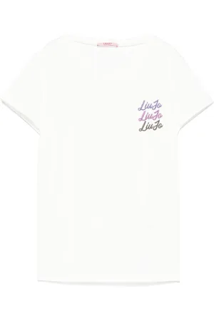 Liu Jo Logo-embroidered T-shirt