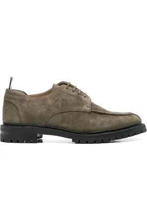 Thom Browne Commando-sole apron-toe Derby shoes