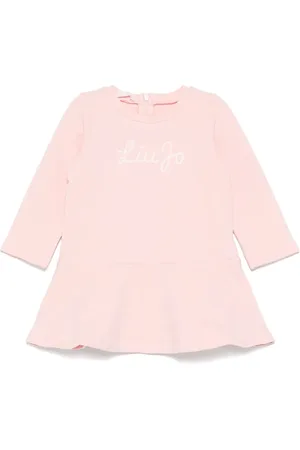 Liu Jo Logo-embroidered dress