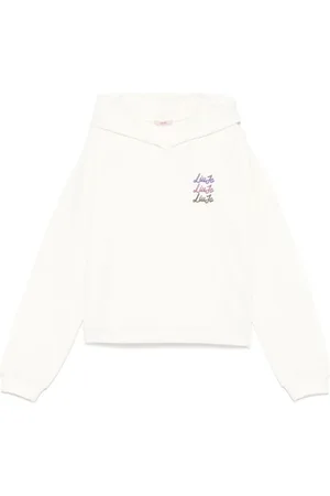 Liu Jo Logo-embroidered hoodie