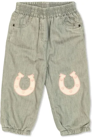 Stella McCartney Appliqué-detail cotton jeans