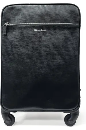 santoni Leather travel bag