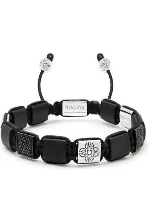 Nialaya The CZ flatbread bracelet