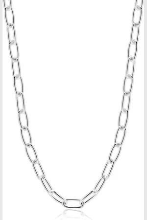 Nialaya Sterling cable-link necklace