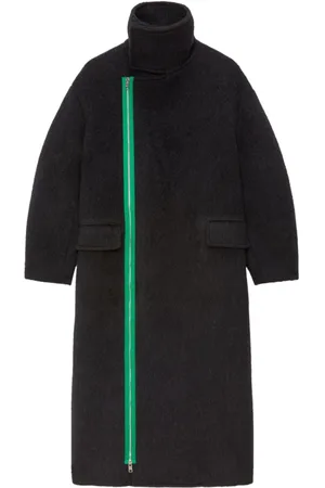 Msgm High-neck zip-up coat