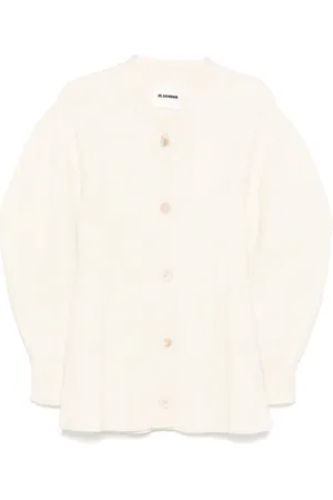 Jil Sander Ribbed-knit cardigan