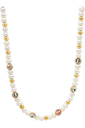 Nialaya Evil Eye beaded necklace