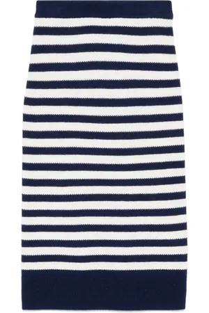 Claudie Pierlot Sailor striped knit skirt