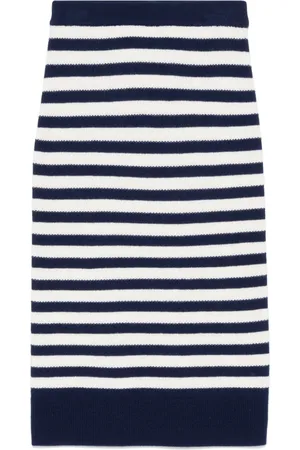 Claudie Pierlot Sailor striped knit skirt