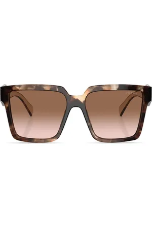 Prada Tortoiseshell-frame gradient sunglasses