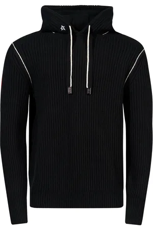 Perfect Moment Ribbed-knit hoodie