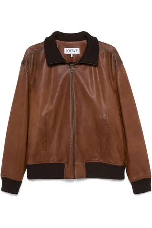 Loewe Zip-up leather jacket