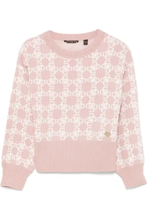 Guess Monogram-jacquard sweater