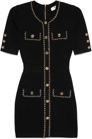 Elisabetta Franchi Chain-detail mini dress