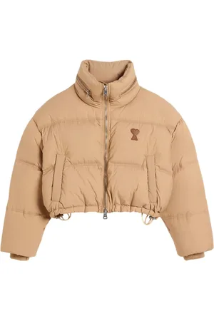 Ami Logo-print puffed jacket