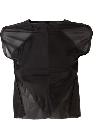 Maison Margiela Fitted sheer top