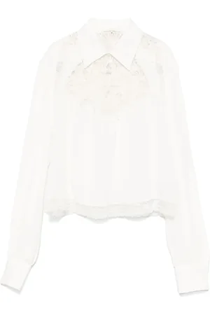 ERMANNO SCERVINO Lace-appliqu?? blouse