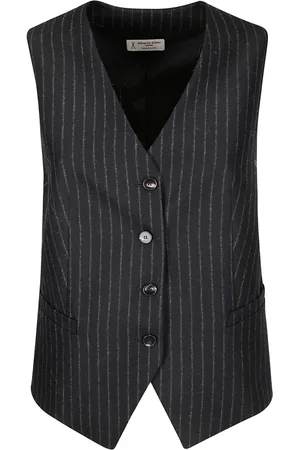 ALBERTO BIANI Pinstripe-pattern waistcoat