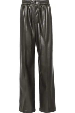 Nanushka Drawstring-waist straight trousers