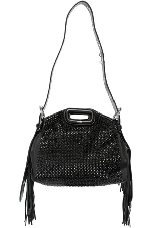 Maje Rhinestone-embellished tote bag