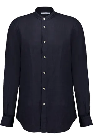 Boglioli Garment-dyed linen shirt