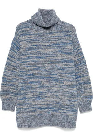 Claudie Pierlot Turtle-neck wool short sweatshirt