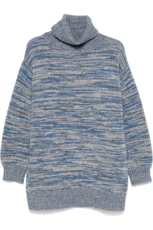 Claudie Pierlot Turtle-neck wool short sweatshirt