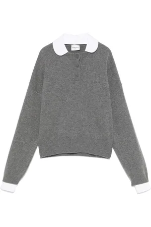 Claudie Pierlot Detachable-collar sweater